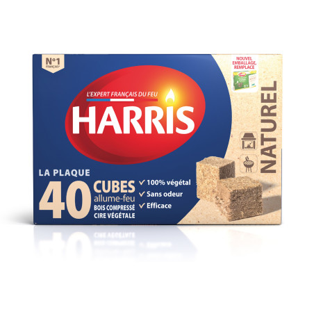 Cubes Allume-Feu 100% Naturels - x40