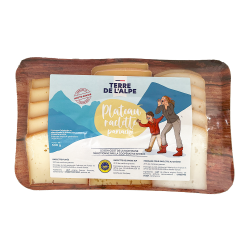 TERRE DE L'ALPE Plateau Raclette Panaché - 500g