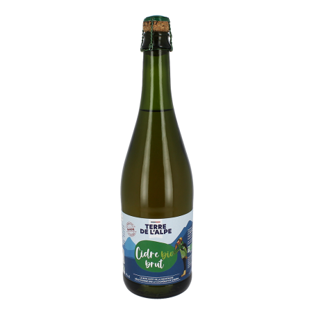TERRE DE L'ALPE Cidre brut Bio