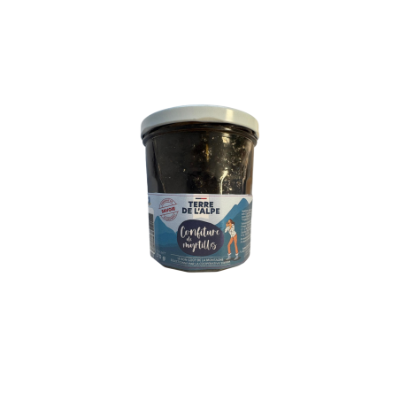 TERRE DE L'ALPE Confiture de Myrtilles Sauvages