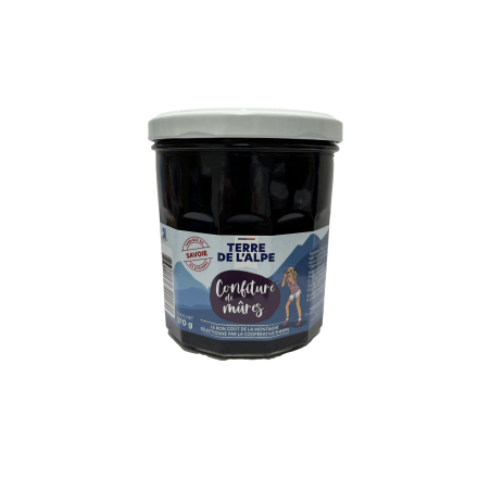 TERRE DE L'ALPE Confiture de Mûres
