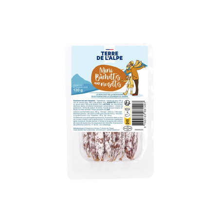 TERRE DE L'ALPE Mini Bûchettes aux Noisettes