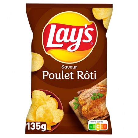 Chips poulet roti - 135g