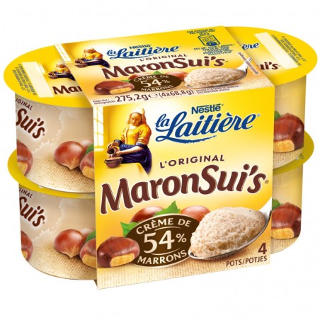 Crème dessert Maronsui's - 4x68.8g