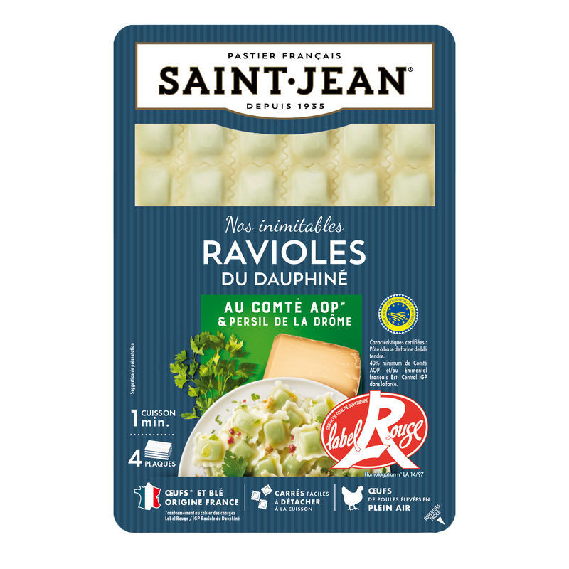 SAINT JEAN Ravioles du Dauphiné 4 plaques - 240g