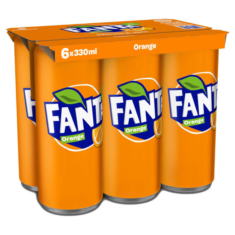 FANTA Orange boite - 6x33cl