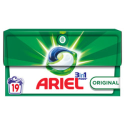 ARIEL Lessive pods original 19 doses - 389.5g
