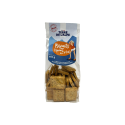 TERRE DE L'ALPE Biscuits Apéritifs Légumes du Soleil - 110g