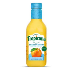 TROPICANA Pur Jus Frais d'Orange sans Pulpe - 90cl