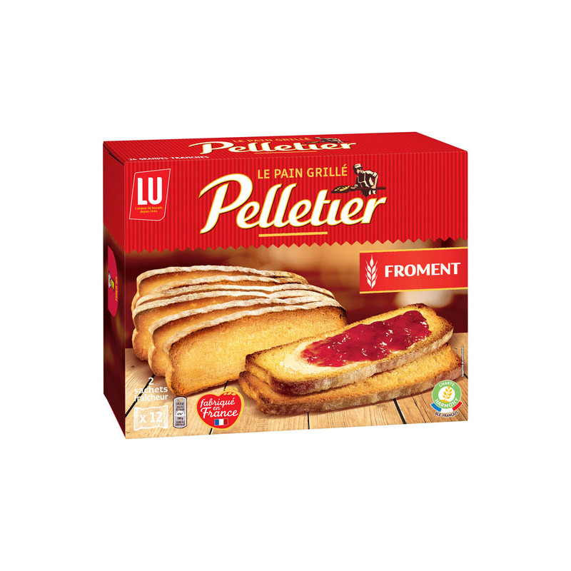 PELLETIER Pain grillé au froment - 500g