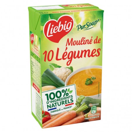 Mouliné de 10 légumes variés - 1L