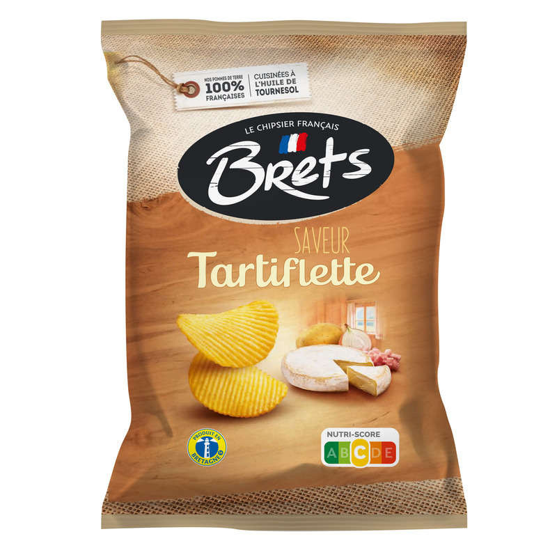 BRETS Chips Saveur Tartiflette  - 125g