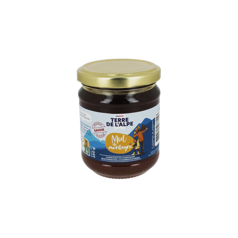 TERRE DE L'ALPE Miel de Montagne des Savoie - 500g
