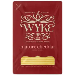 WYKE FARMS Cheddar 8 Tranches - 160g