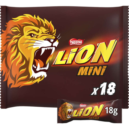 Lion Mini Barres chocolatées sachet - 350g