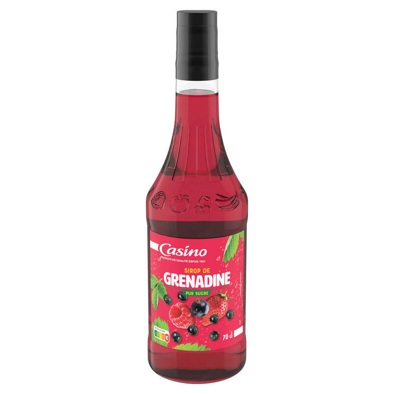 CASINO Sirop De Grenadine - 70Cl