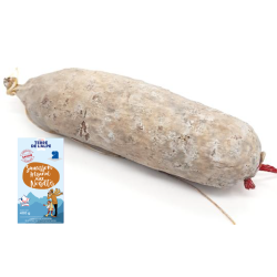 TERRE DE L'ALPE Saucisson Artisanal aux Noisettes - 400g