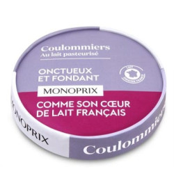 MONOPRIX Coulommiers 52% Mg au lait pasteurisé - 350g