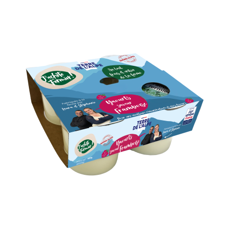 Yaourt Framboise - 4x100g
