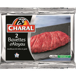 CHARAL Bavette d'Aloyau x2 - 2x130g