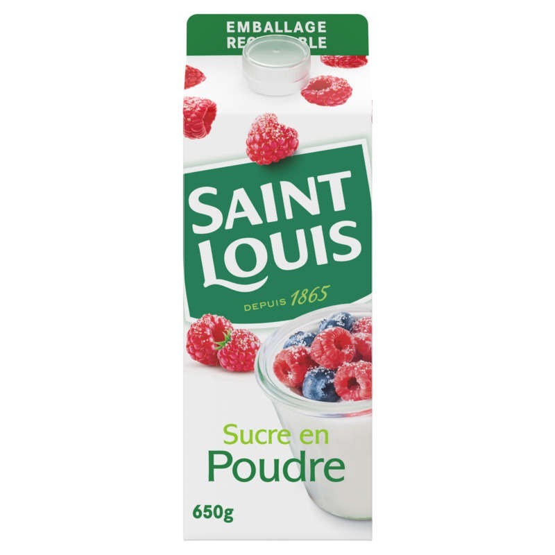 SAINT LOUIS Sucre en poudre pack 650g