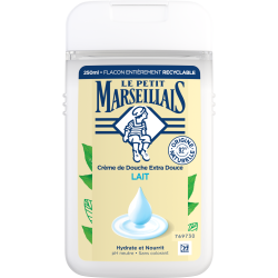 LE PETIT MARSEILLAIS Gel douche lait Bio - 250ml