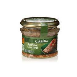 CASINO Terrine de canard - 180g