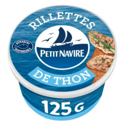 PETIT NAVIRE Rillettes de Thon - 125g