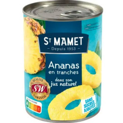 SAINT MAMET Ananas Tranche - 345g