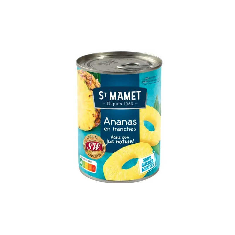 SAINT MAMET Ananas Tranche - 345g