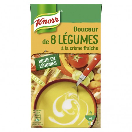 Soupe Douceur 8 Légumes - 1L