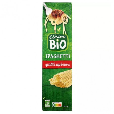 Pâtes Spaghetti Bio - 500g