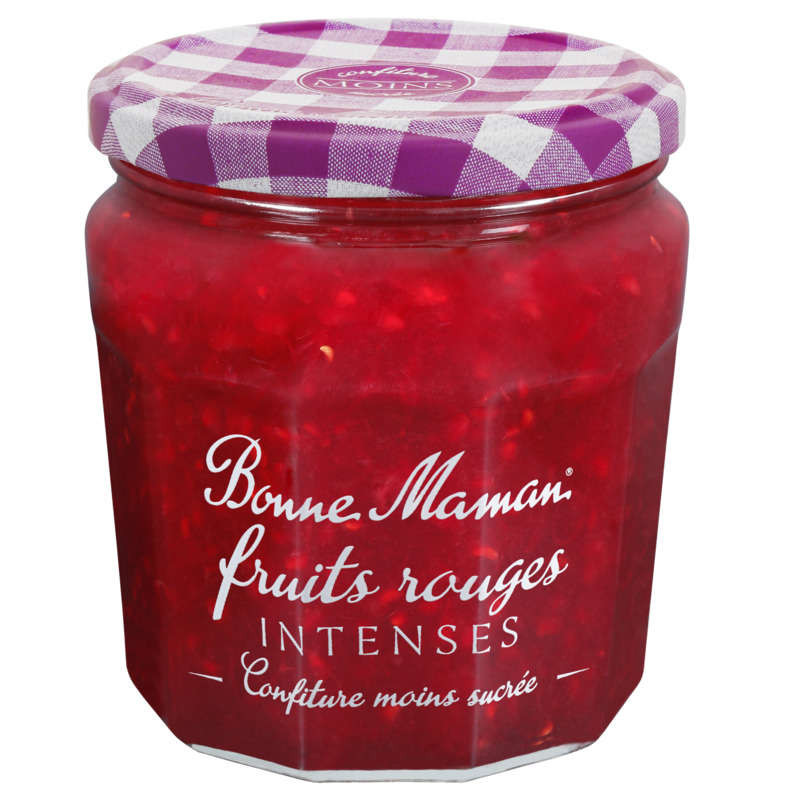 BONNE MAMAN Confiture Fruit Rouge Intense - 335g
