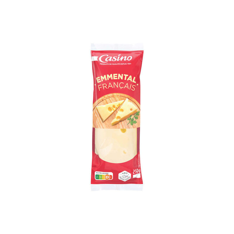 CASINO Emmental Français - 250g