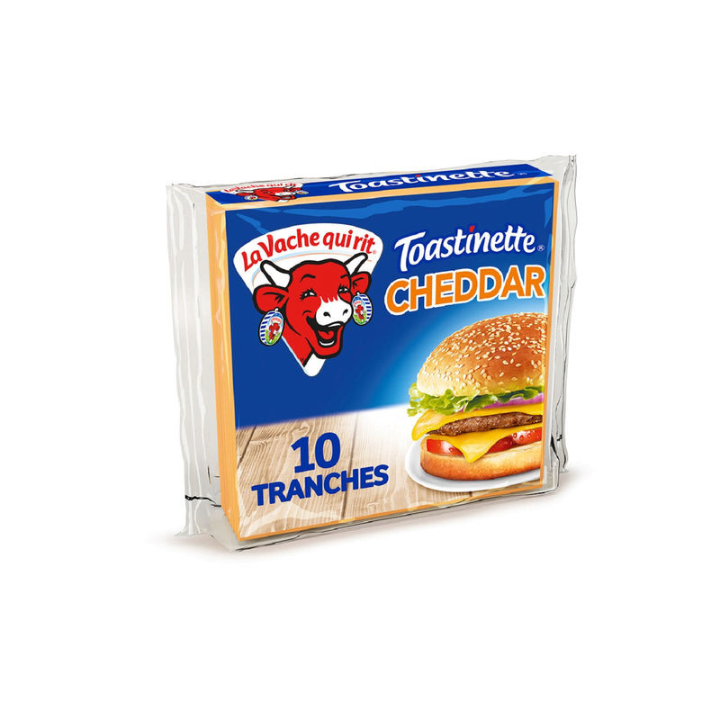 LA VACHE QUI RIT Toastinette Cheddar 10 tranches - 200g
