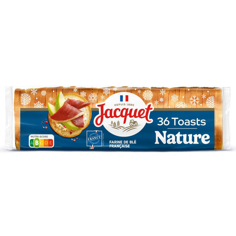 JACQUET Canapés natures - 250g