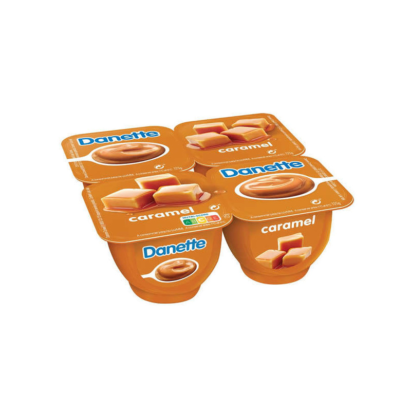 DANONE Danette Caramel - 4x125g
