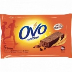 OVOMALTINE Barres diét. malt choc. 5x20g