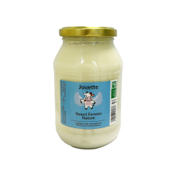 TERRE DE L'ALPE Yaourt fermier nature Bio - 480g