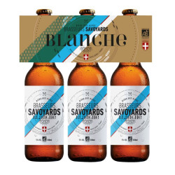 Brasseurs Savoyards Bière Blanche 5° Bio - 3x33cl