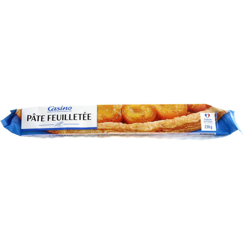 CASINO Pâte feuilletée - 230g