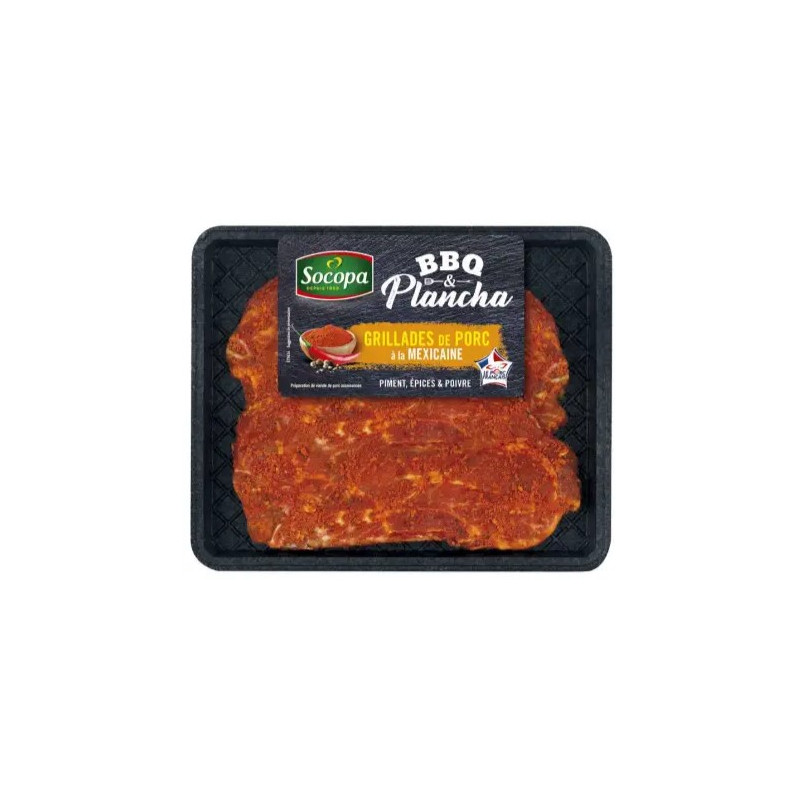 Côtes de porc Tex-Mex x2 - 300g