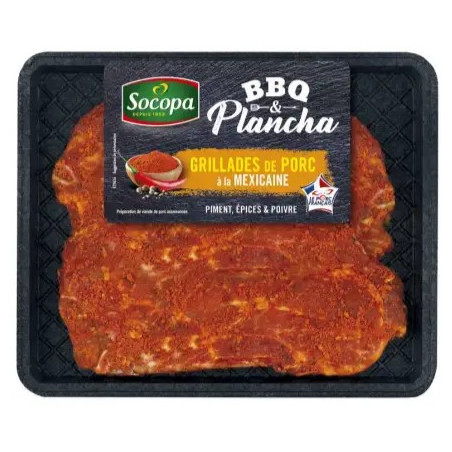 ETE COTE PORC MEXICAINE X2 300G ENV