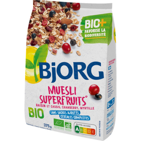Muesli superfruits Bio - 375g