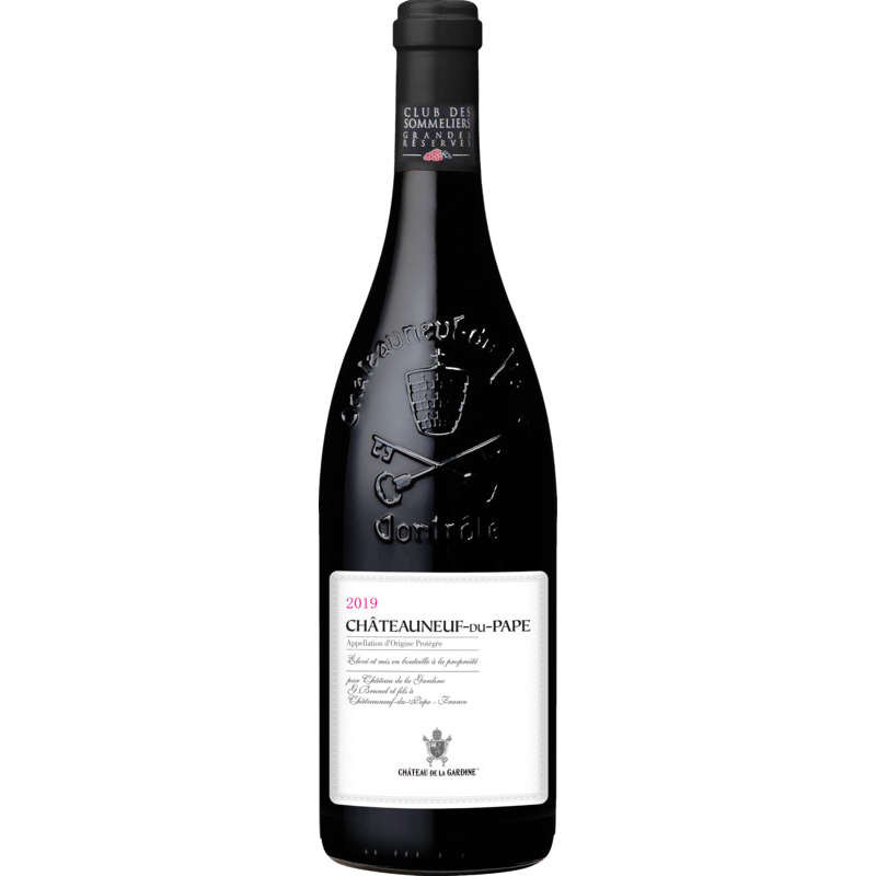 Grandes Reserves Châteauneuf du Pape - Vallée du Rhône - Château de la Gardine - Vin rouge - Par Club des Sommeliers - 75cl