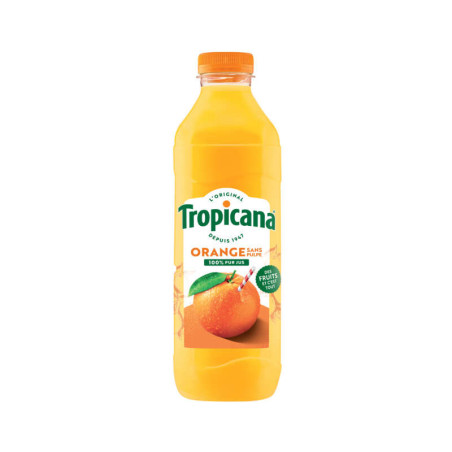 Jus d'orange sans pulpe
