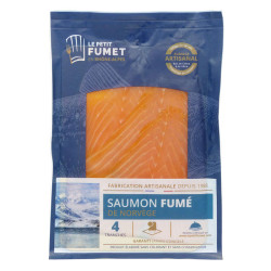 Saumon Norvégien fumé 120g - 4 tranches