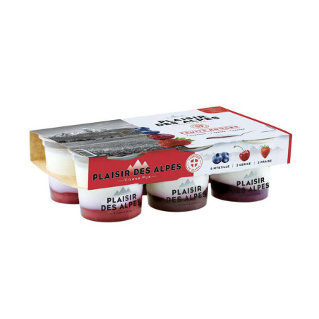 Yaourt des Alpes aux Fruits Rouges
