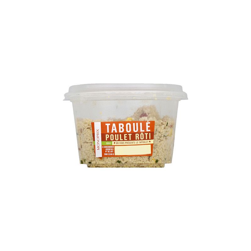 Monoprix Taboulé au poulet rôti 300g