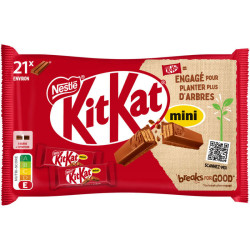 Kitkat Mini Barre Au Chocolat Au Lait Sachet 350g